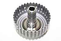 4R70W Steel Direct Clutch Drum 6 Friction Stamped Type 4R75W 4R75E AODE Automatic Transmission 90-up