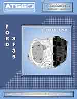 8F35 ATSG Rebuild Manual Ford 8-Speed Automatic Transmission Overhaul Guide Book Lincoln