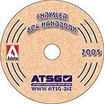 Chrysler A604 41te ATSG Automatic Transmission Service Update Manual Rebuild Overhaul Book
