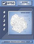 Ford 4F20E ATSG Transmission Service Manual Rebuild Overhaul Book