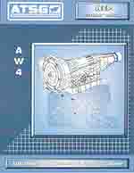 Jeep AW4 ATSG Rebuild Manual 30-43LE Automatic Transmission Service Overhaul Book AW-4