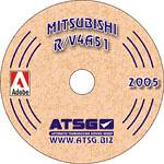Mitsubishi R4A51 V4A51 V5A51 ATSG Rebuild Manual Automatic Transmission Transaxle Overhaul Book