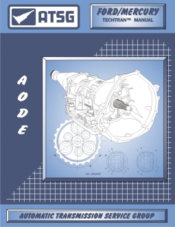 AODE 4R70W ATSG Rebuild Manual 4R75W 4R75E Transmission Service Overhaul Book Ford Lincoln Mercury
