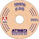 ATSG Toyota A340 Transmission Rebuild Book on CD-ROM A340E A340H Automatic Overhaul Manual