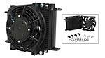 Hayden 527 HD Transmission Cooler With Fan Blue Streak Performance