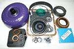 TH350 Master Rebuild Kit HD Torque Converter Transgo SK-350 Shift Kit Transmission Overhaul Package