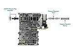 Sonnax Oversized Lube Regulated Pressure Regulator Valve & Line/TV Pressure Plug Kit for 48RE