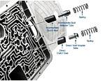 Sonnax Intermediate & Direct Clutch Feed Seal Kit for E4OD, 4R100