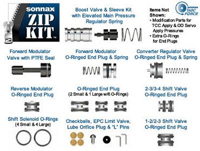 Superior Ford 4R44E 4R55E 5R55E Boost Valve & Sleeve Kit