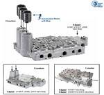 Sonnax O-Ringed Accumulator Piston Kit A750 A760 A761 A960 U140 U151, U240 U241 U250 Qty 1, 3 Needed