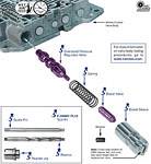 Sonnax AW55-50SN AW55-51SN Oversized Pressure Regulator and Boost Valve