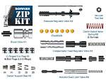 6L80 Zip Kit by Sonnax 6L45 6L50, 6L90 Shift Correction GM Automatic Transmission
