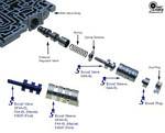 Sonnax Ford GF4A-EL At Boost Valve Kit F4A-EL F4E Automatic Transmission