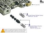 Sonnax 4R70W Elevated Pressure Regulator Spring and Valve Kit 4R75W 4R75E AODE 96-up Ford