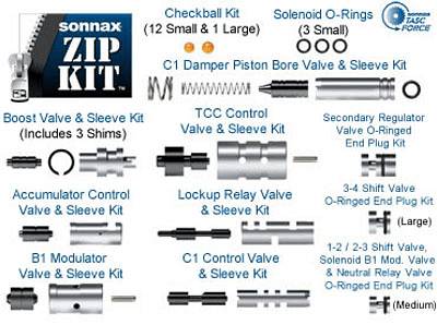 Sonnax Aisin Borg Warner AW60-41SN AF17 Zip Kit Automatic