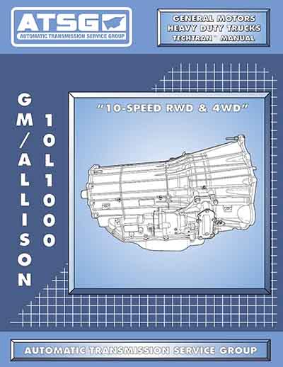 図解合法ドラッグ　体験マニュアル 有栖脱逸 Allison GM 10L1000 ATSG Rebuild Manual 2020-up 10 Speed Automatic